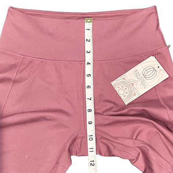 NWT Balance Collection Leggings Womens Size M High Waisted Leggings Mauve Soft - Picture 5 of 8